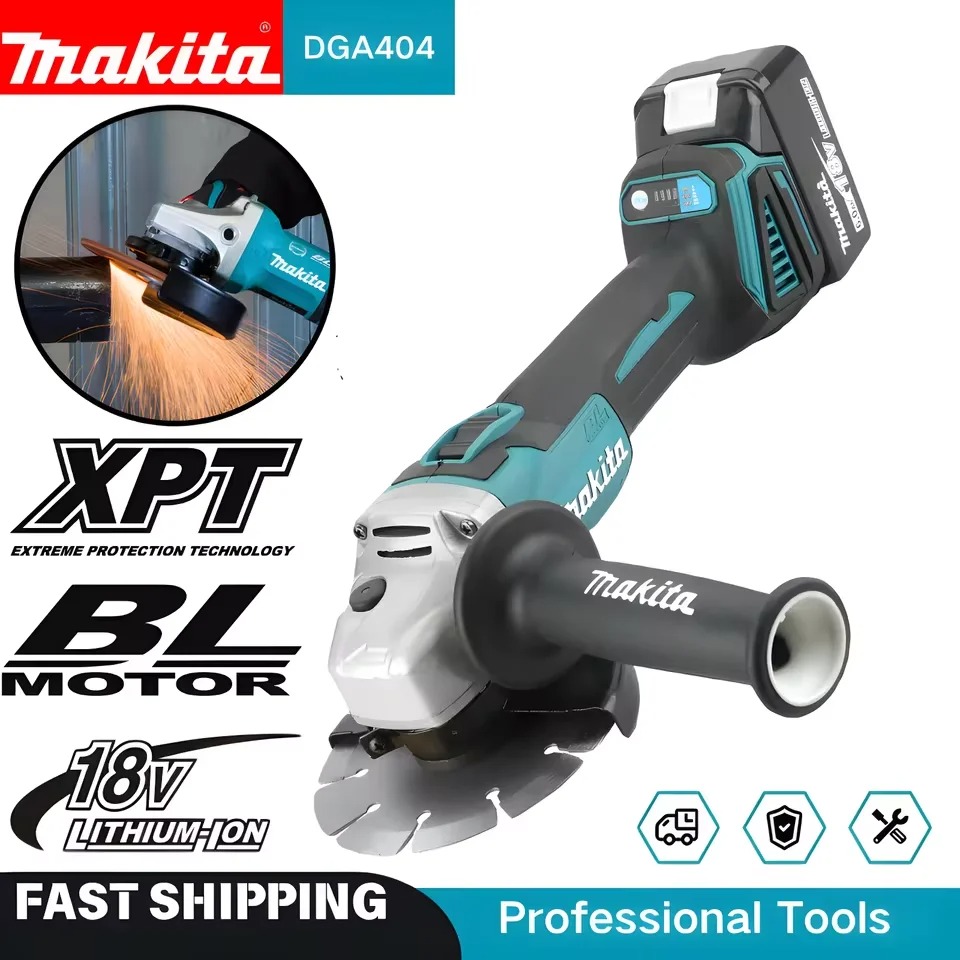 Makita DGA404 125mm Brushless  - Brushless Angle Grinder Battery Powered recension och pris