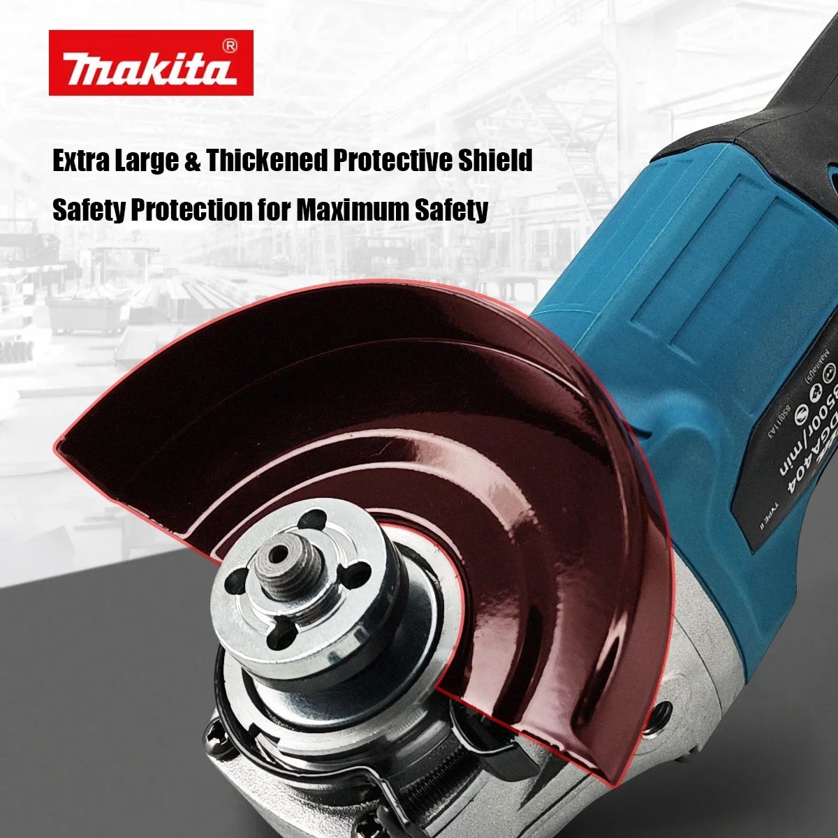Makita DGA404 125mm Brushless  - Brushless Angle Grinder Battery Powered recension och pris