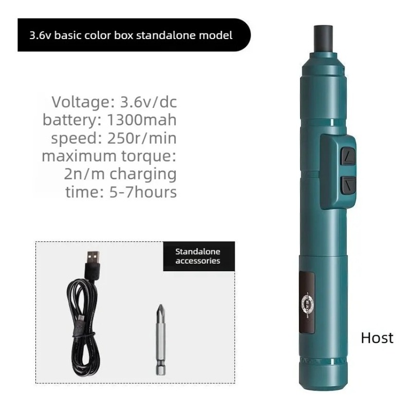 3.6v Mini Electric Hand Drill  - Electric Screwdriver Rechargeable Usb recension och pris