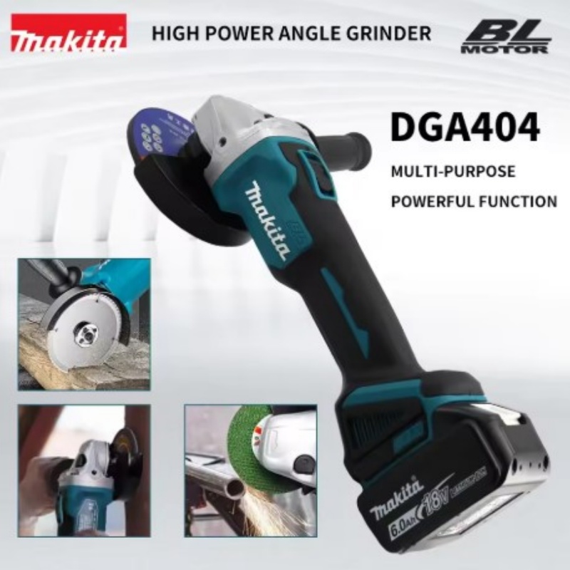 Makita DGA404 Brushless Electr - Brushless Angle Grinder Battery Powered recension och pris