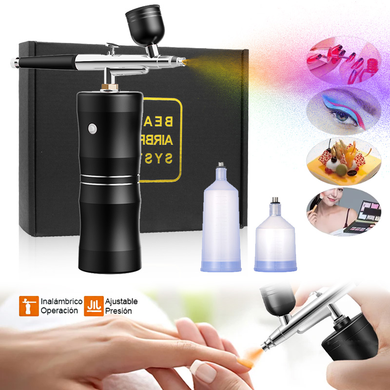 Oxygen Spray Mini Air Compress - Airbrush Kit With Mini Compressor recension och pris