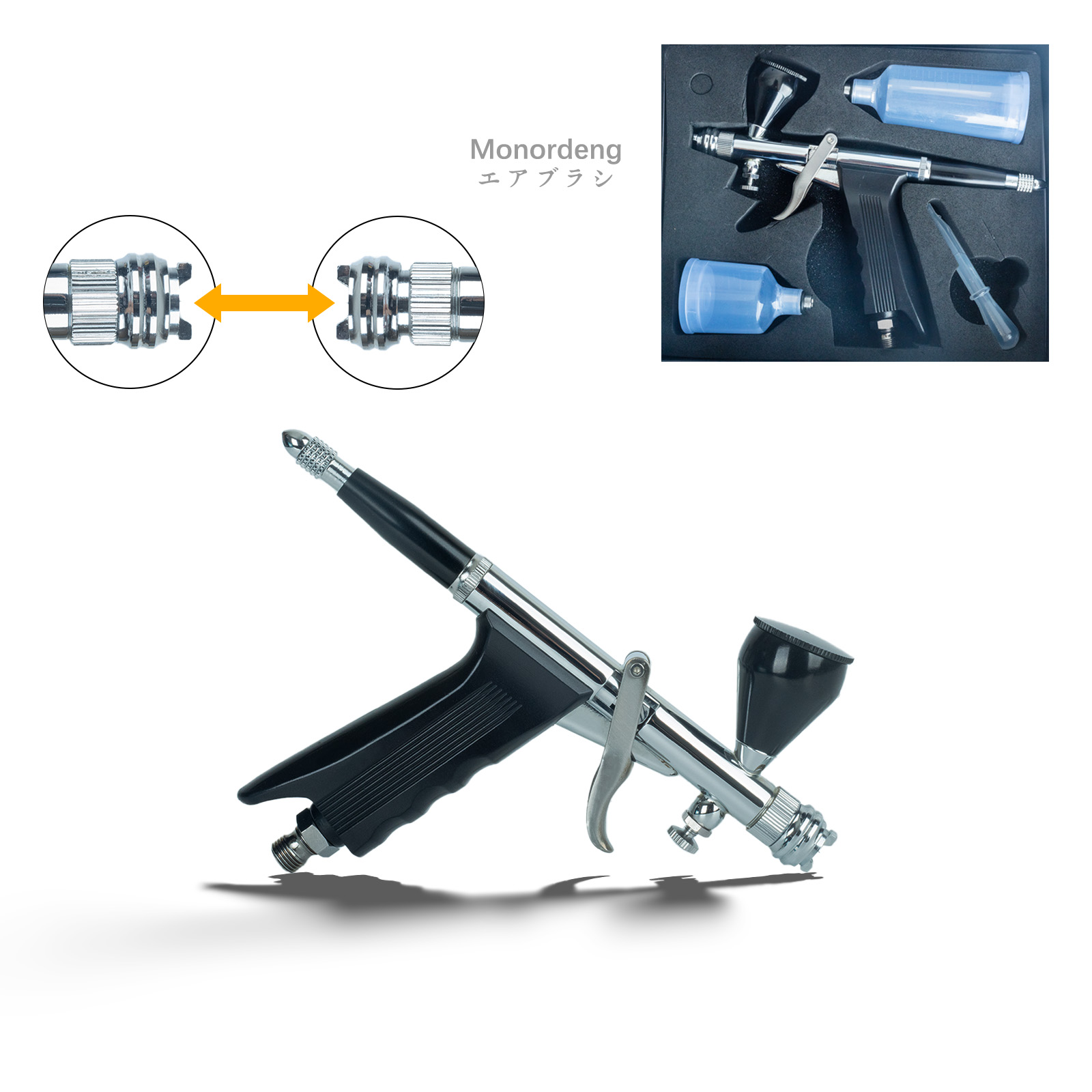 Airbrush Kit Double Action Fre - Airbrush Kit With Mini Compressor recension och pris