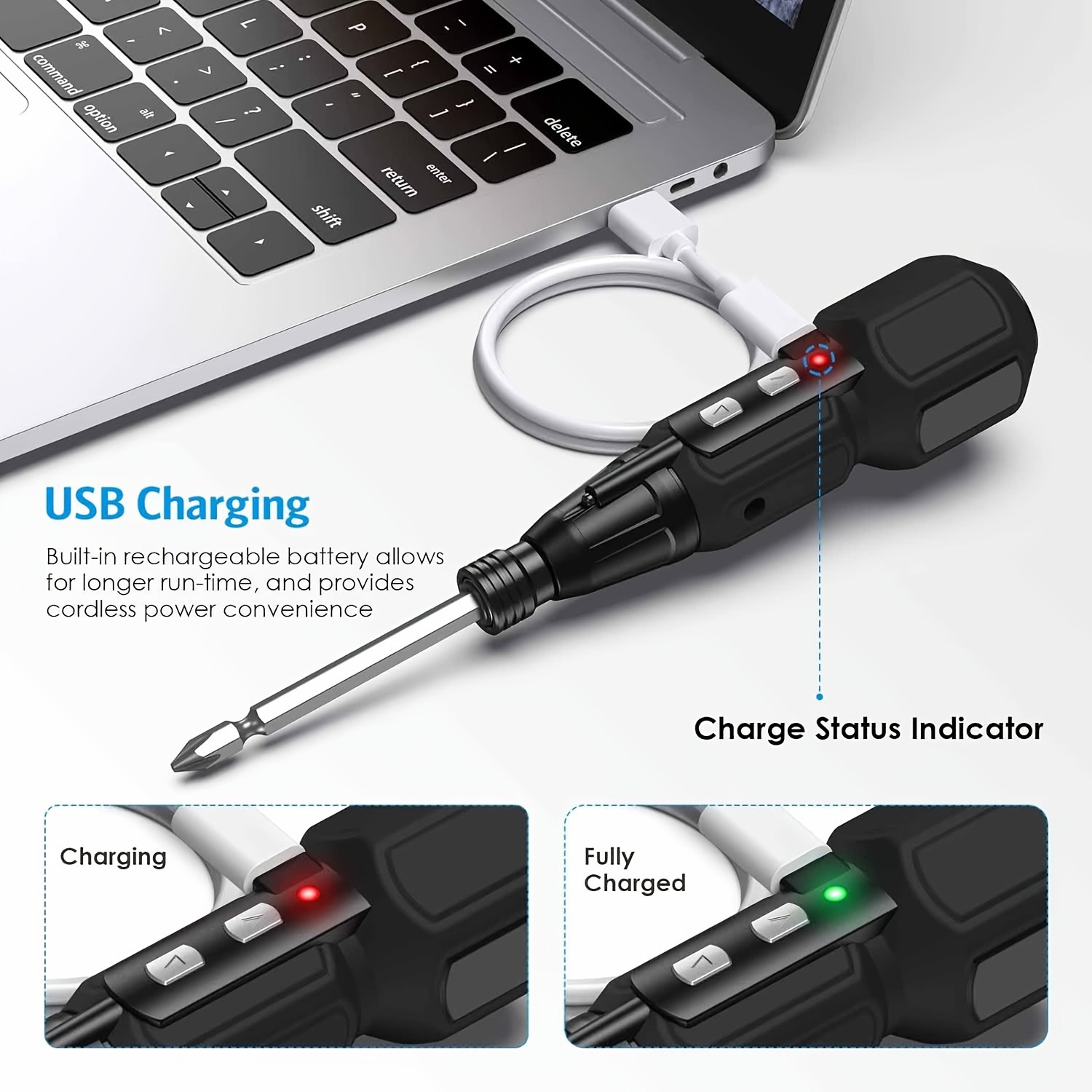 Electric Screwdriver Rechargea - Electric Screwdriver Rechargeable Usb recension och pris